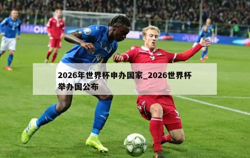 2026年世界杯申办国家_2026世界杯举办国公布