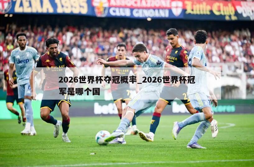 2026世界杯夺冠概率_2026世界杯冠军是哪个国