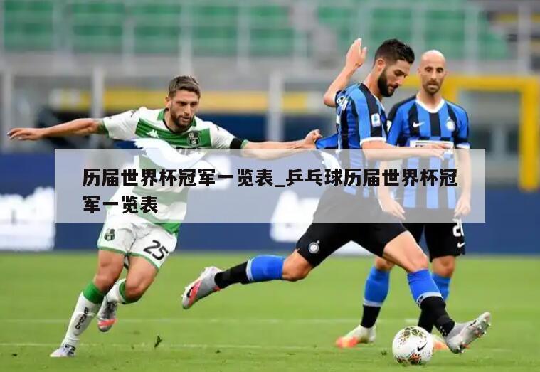历届世界杯冠军一览表_乒乓球历届世界杯冠军一览表