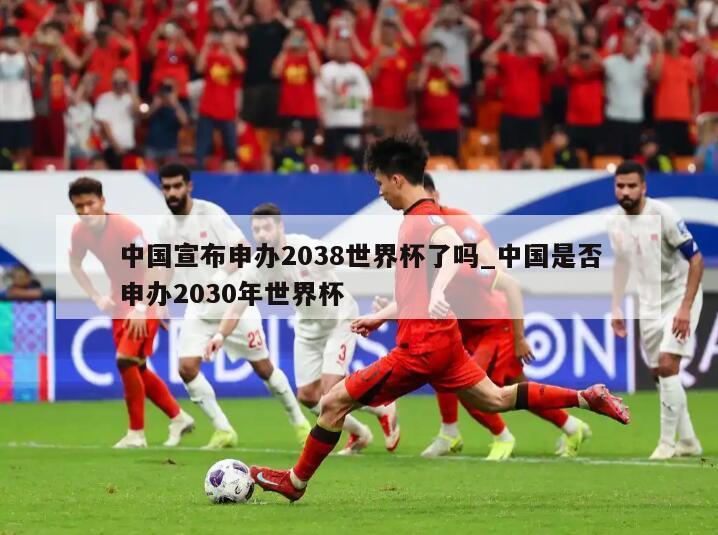 中国宣布申办2038世界杯了吗_中国是否申办2030年世界杯